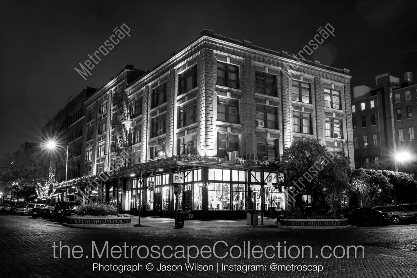 Omaha Nebraska Picture at Night