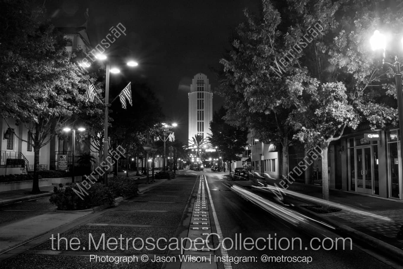 Orlando Florida Picture at Night