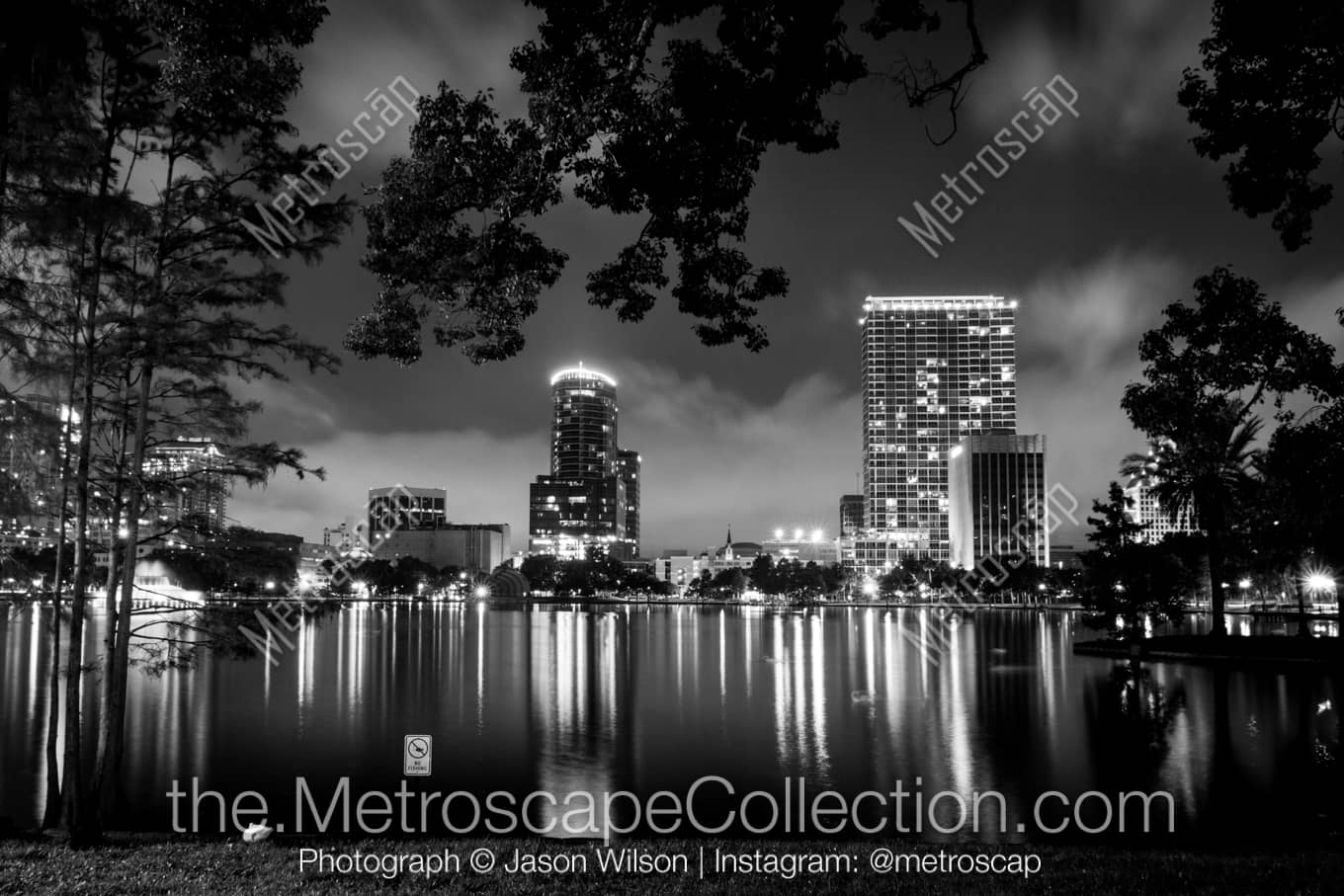 Orlando Florida Picture at Night