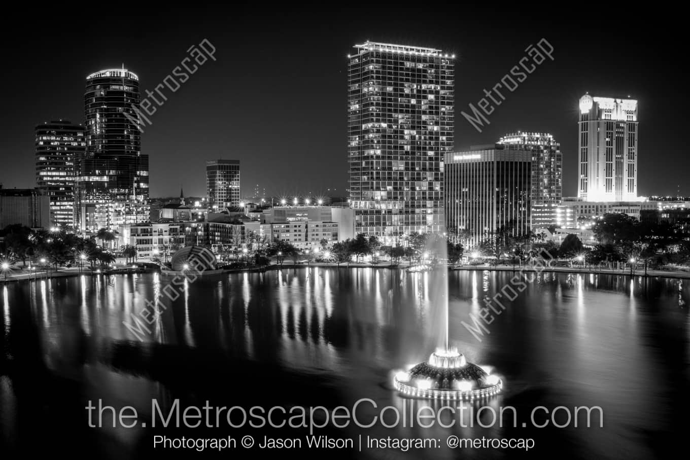 Orlando Florida Picture at Night