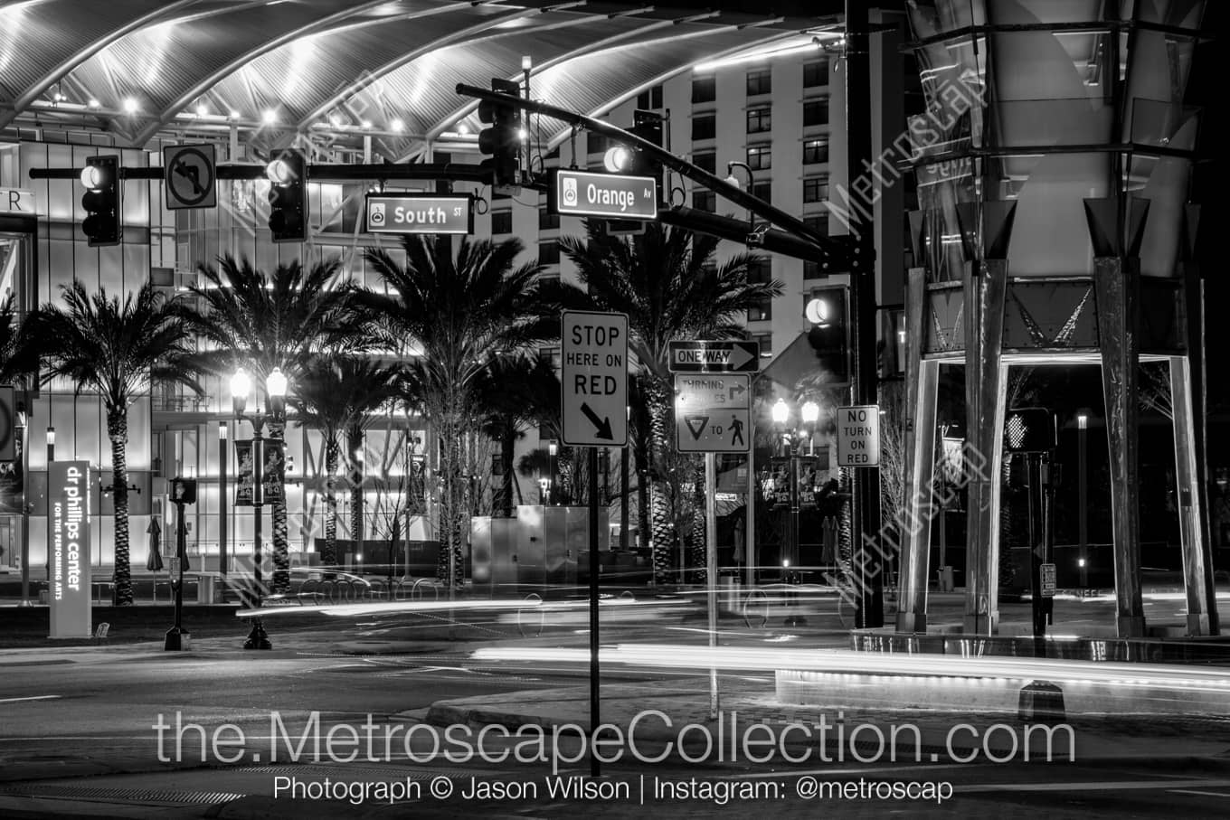 Orlando Florida Picture at Night