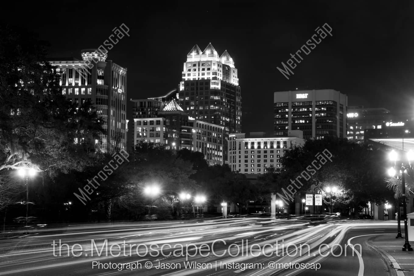 Orlando Florida Picture at Night