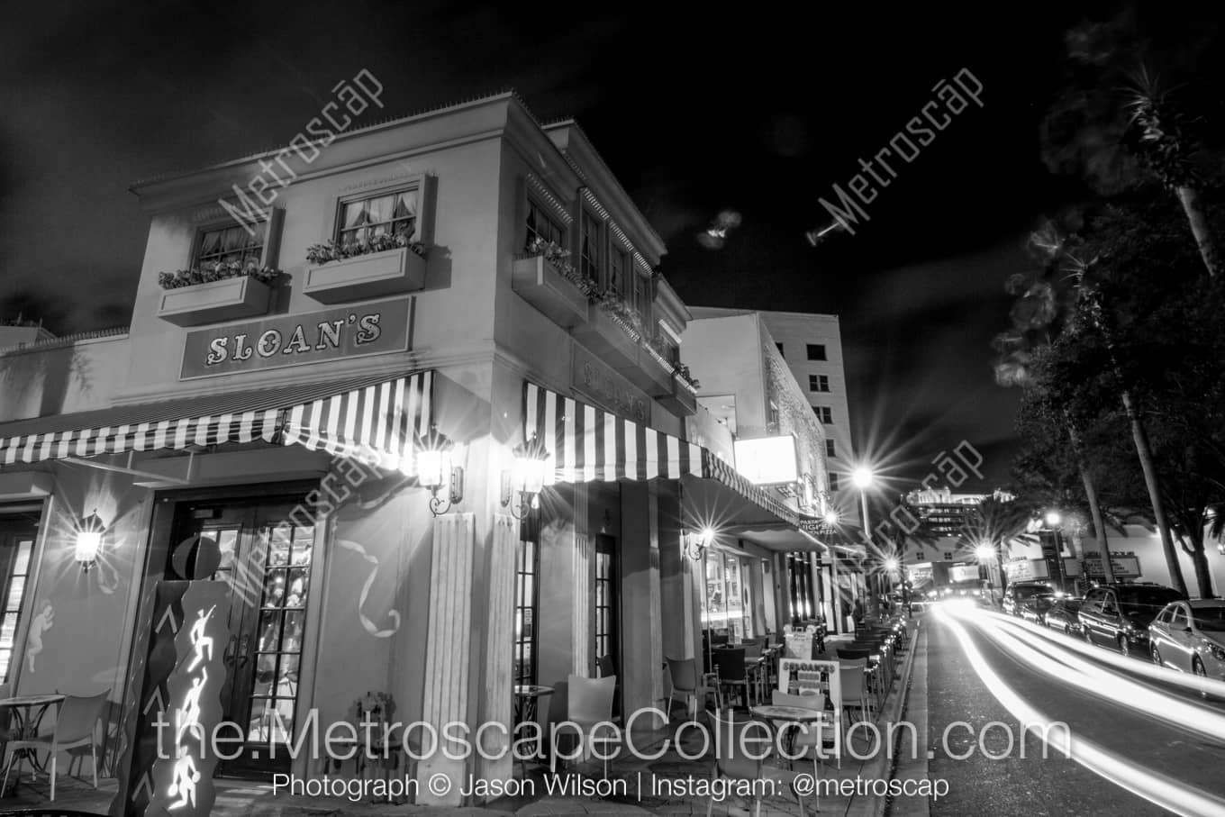 Palm Beach Florida Picture at Night
