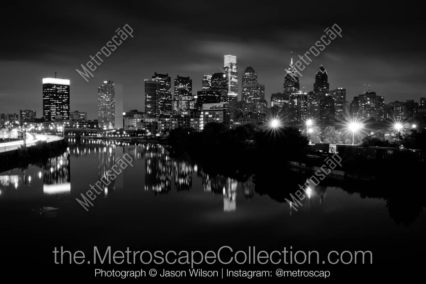 Philadelphia Pennsylvania Picture at Night