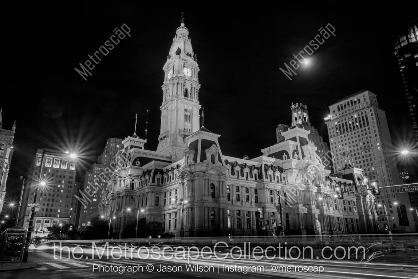 Philadelphia Pennsylvania Picture at Night