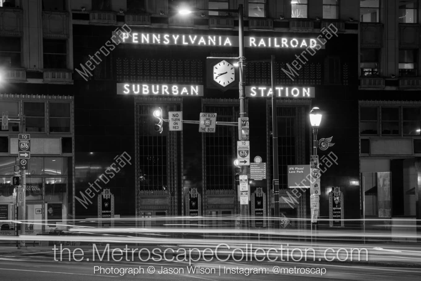 Philadelphia Pennsylvania Picture at Night