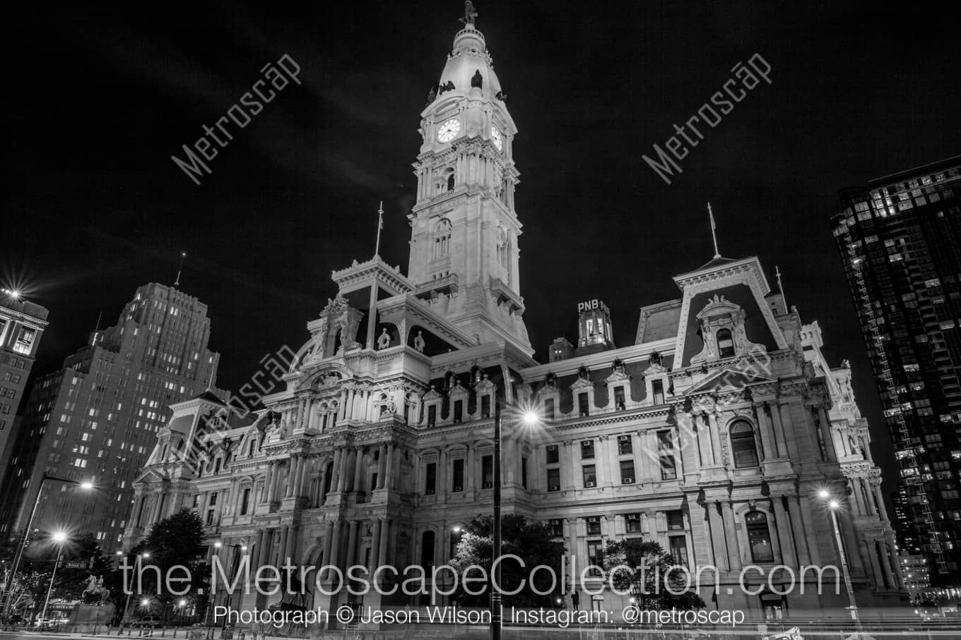 Philadelphia Pennsylvania Picture at Night