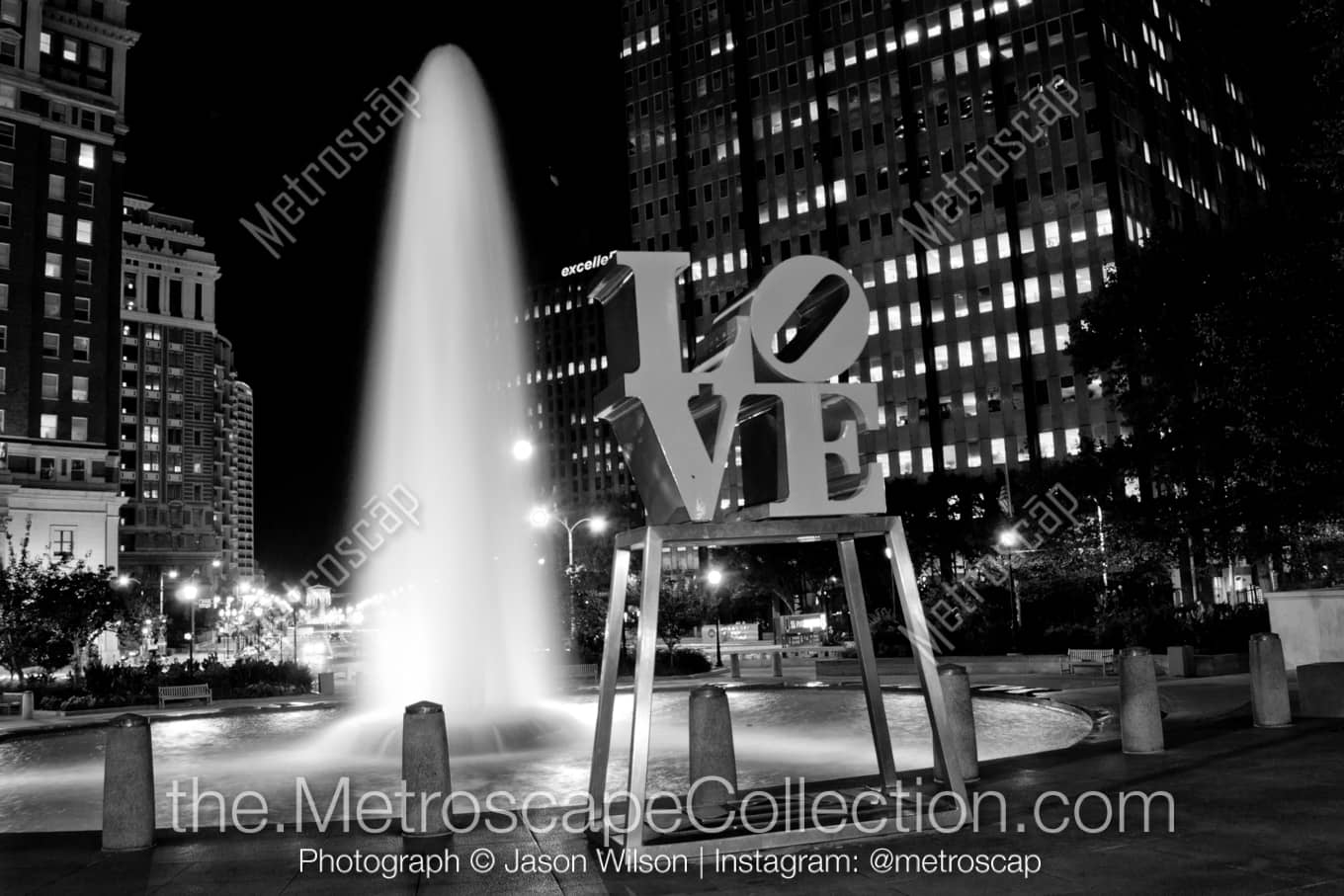 Philadelphia Pennsylvania Picture at Night