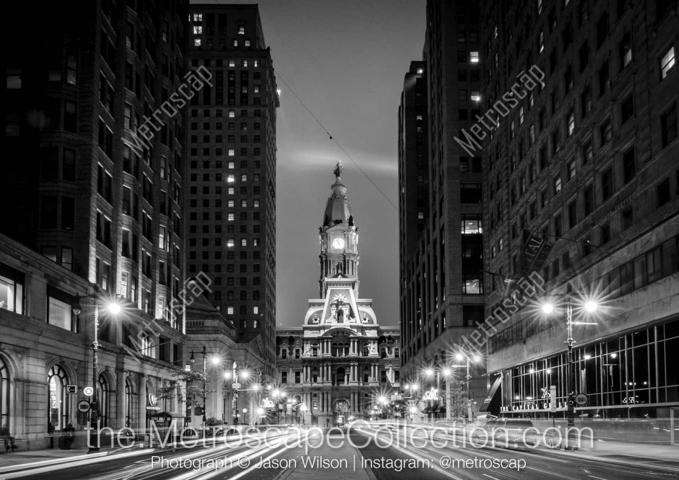 Philadelphia Pennsylvania Picture at Night