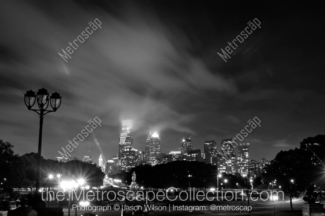 Philadelphia Pennsylvania Picture at Night