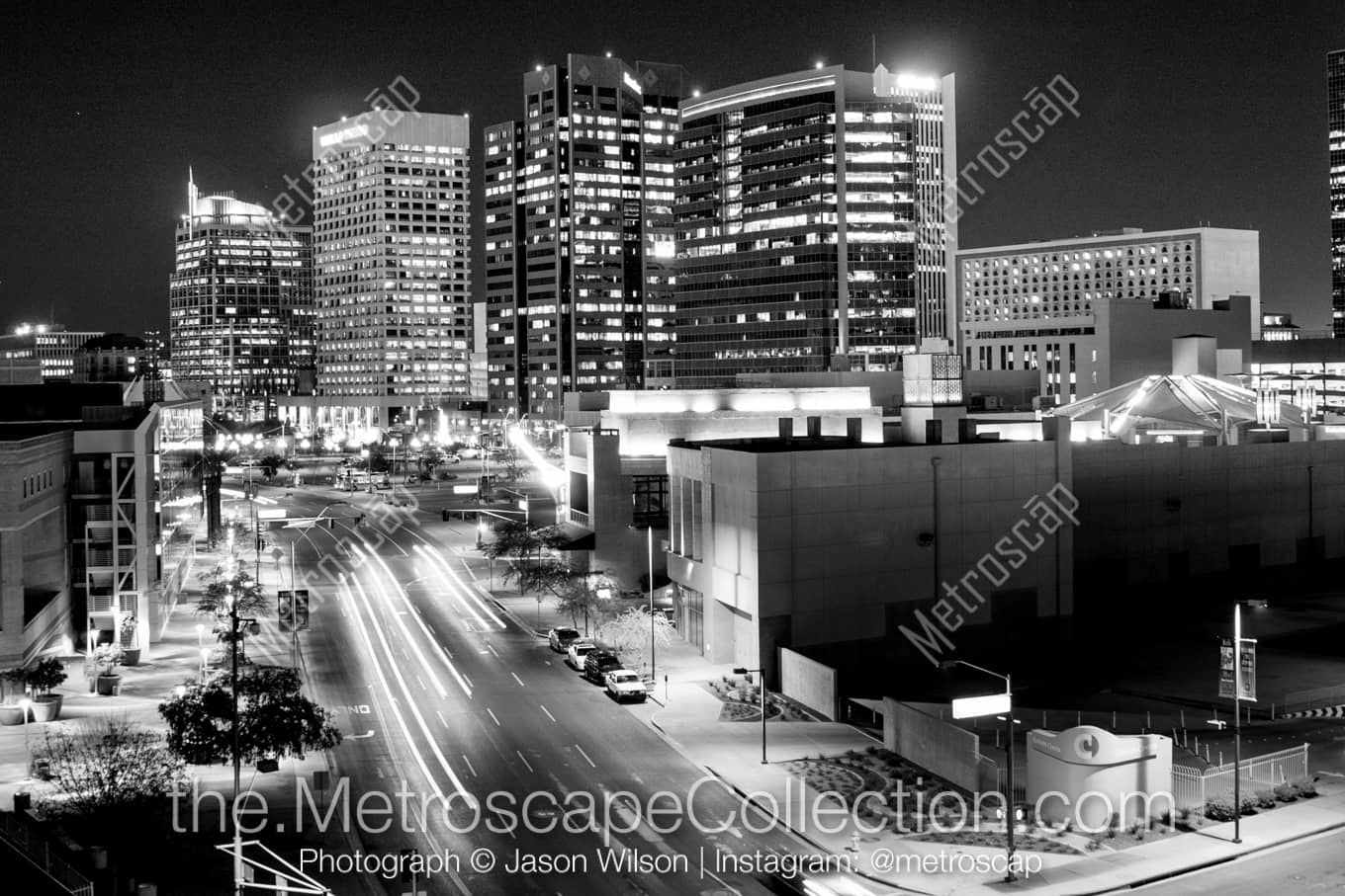 Phoenix Arizona Picture at Night