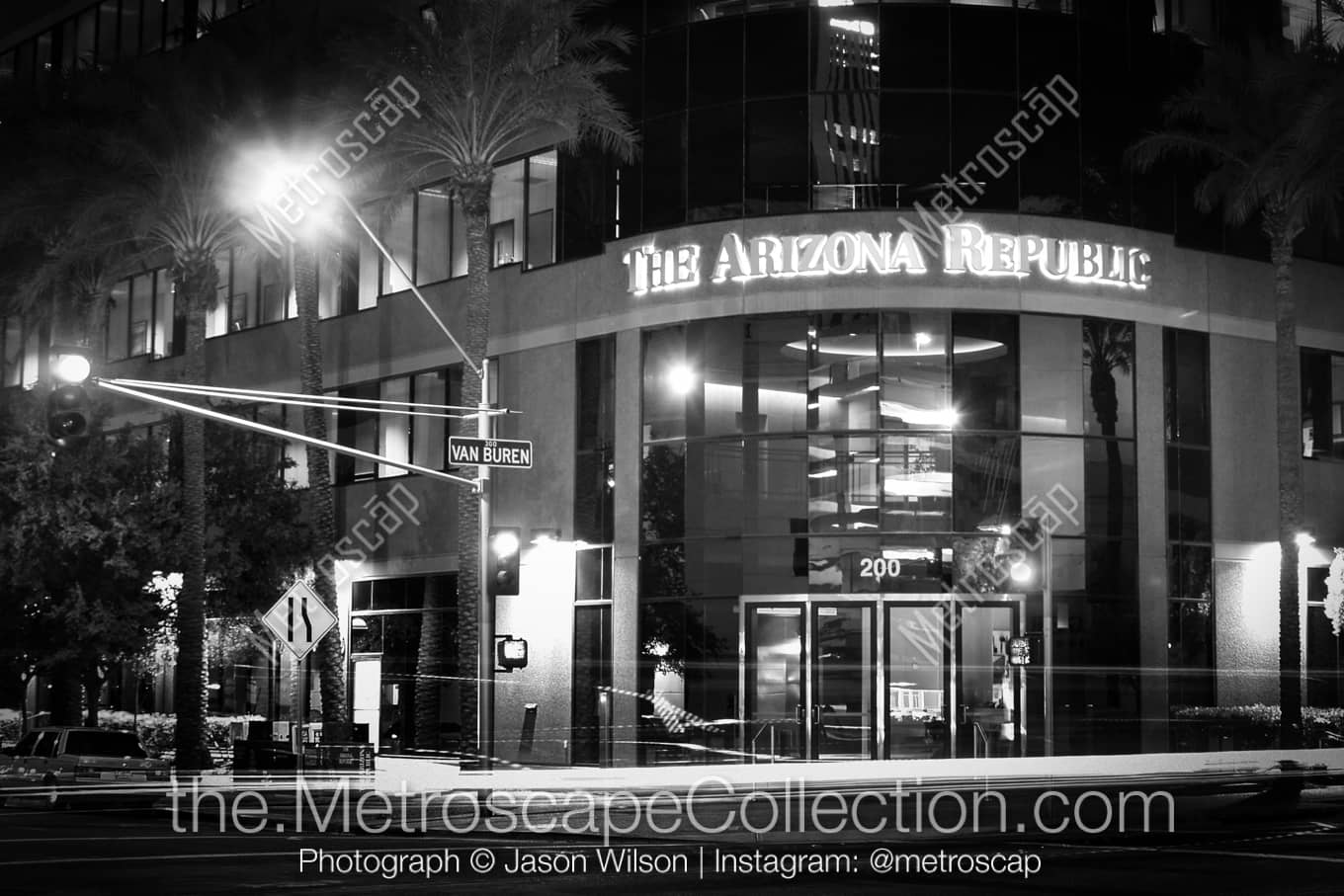 Phoenix Arizona Picture at Night