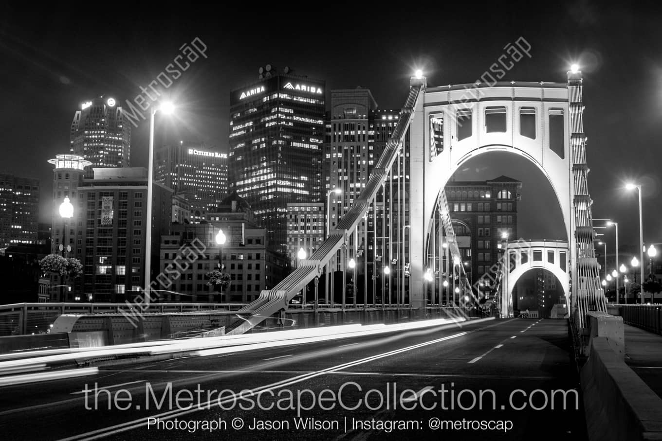 Pittsburgh Pennsylvania Picture at Night