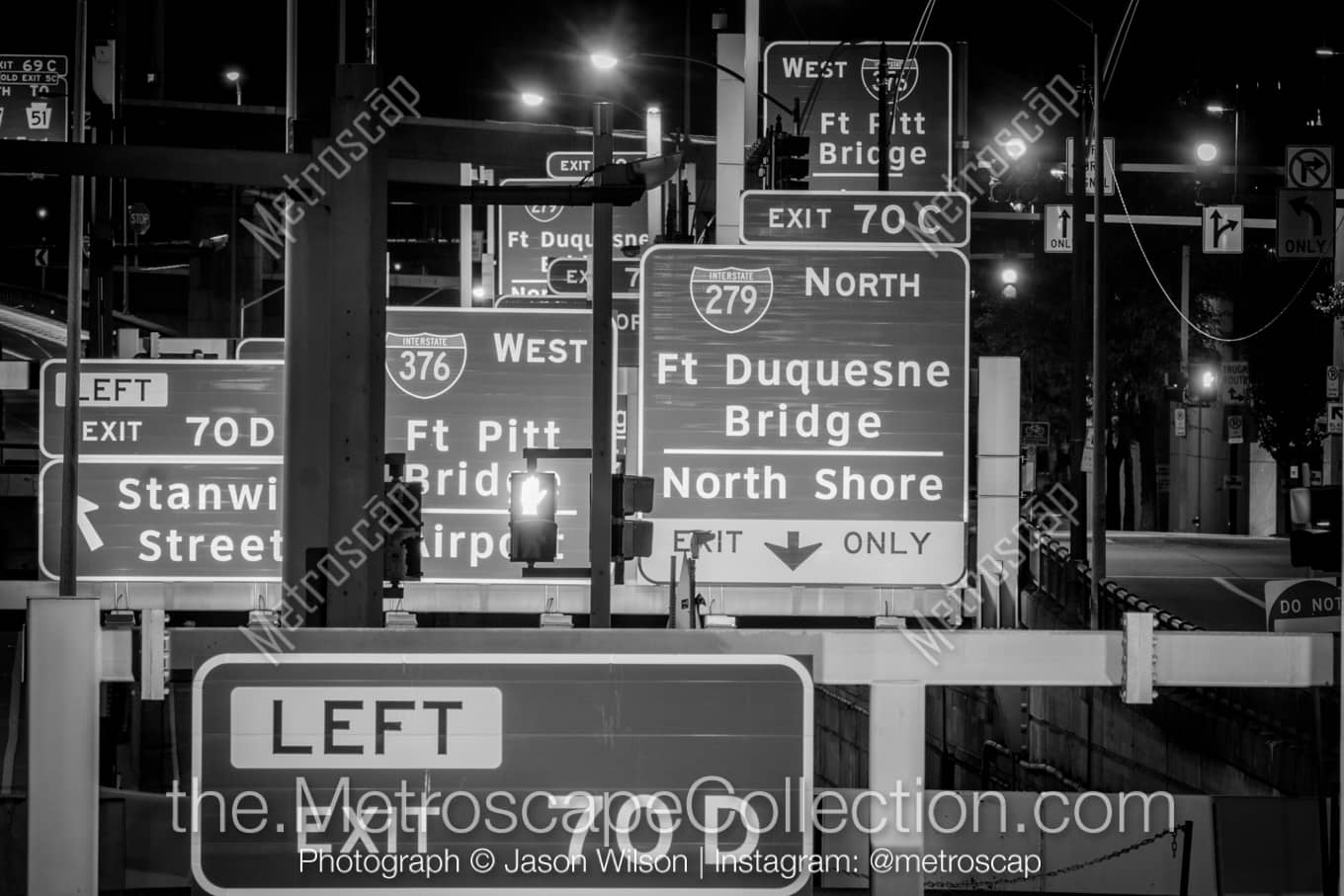 Pittsburgh Pennsylvania Picture at Night