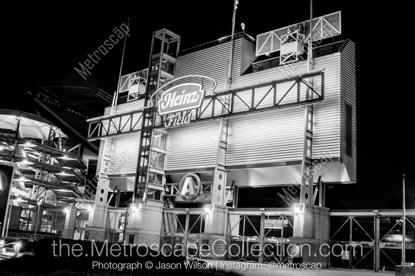 Pittsburgh Pennsylvania Picture at Night