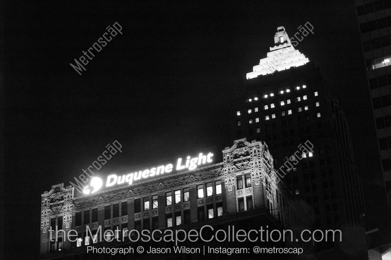 Pittsburgh Pennsylvania Picture at Night