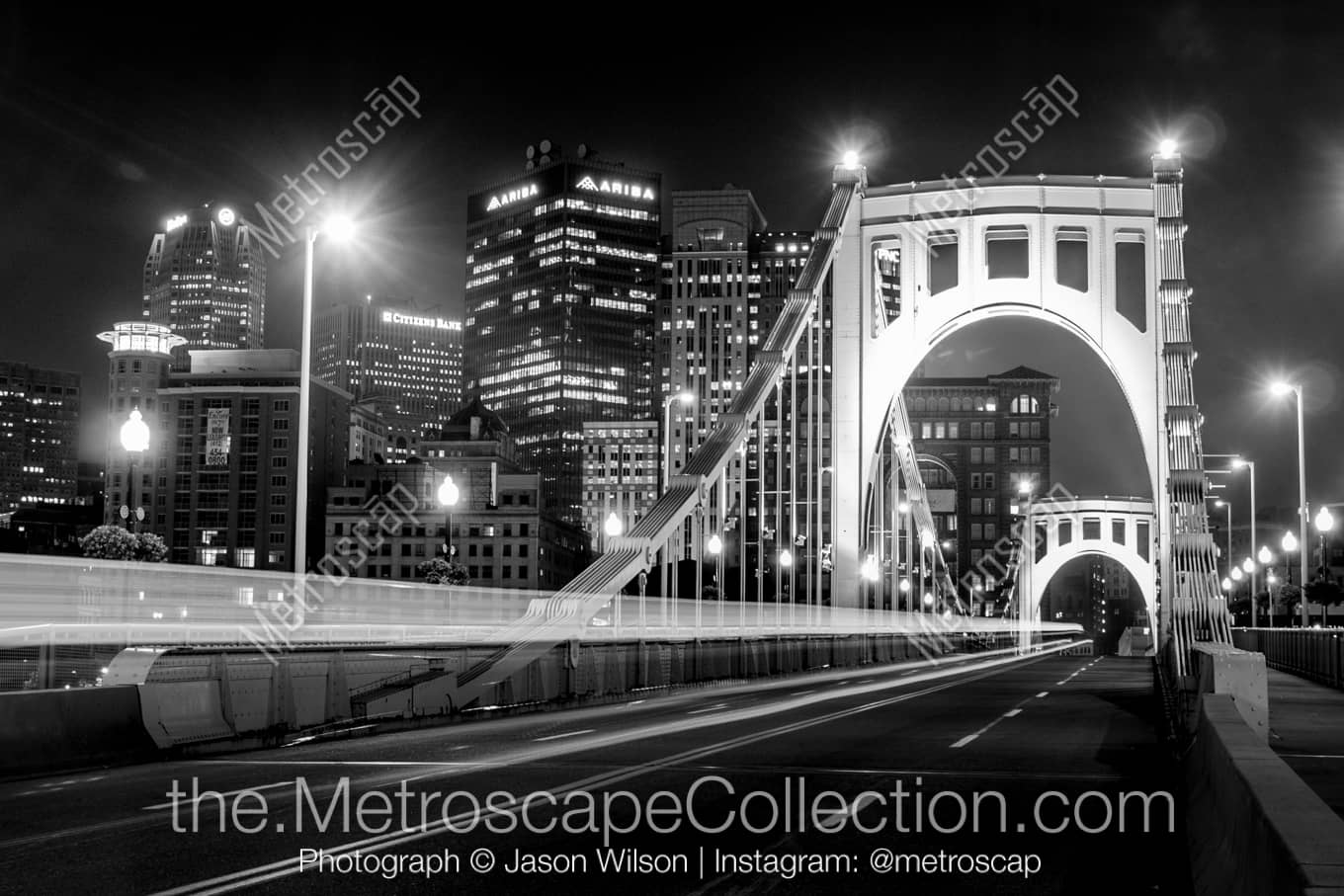 Pittsburgh Pennsylvania Picture at Night