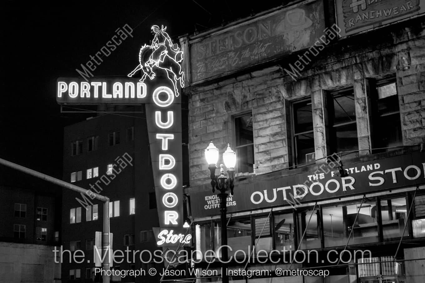 Portland Oregon Picture at Night