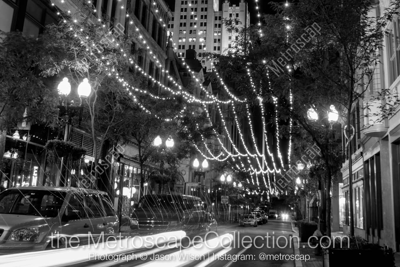 Providence Rhode Island Picture at Night