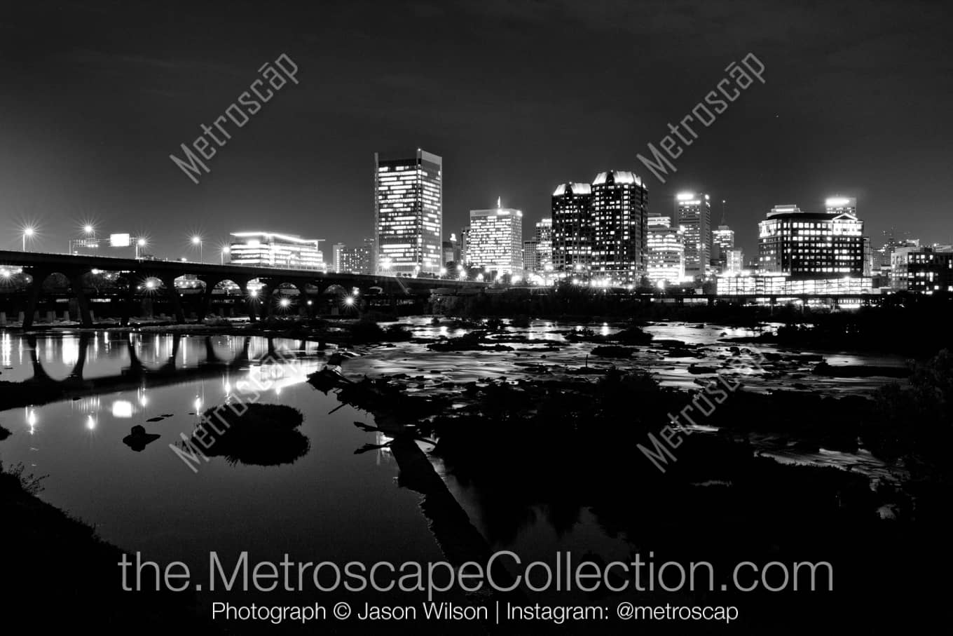 Richmond Virginia Picture at Night