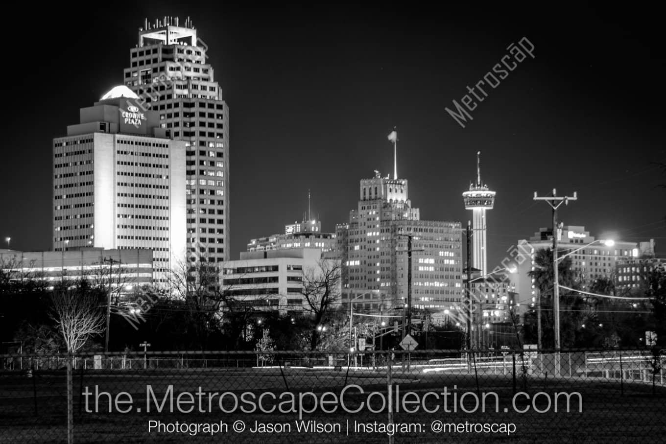 San Antonio Texas Picture at Night