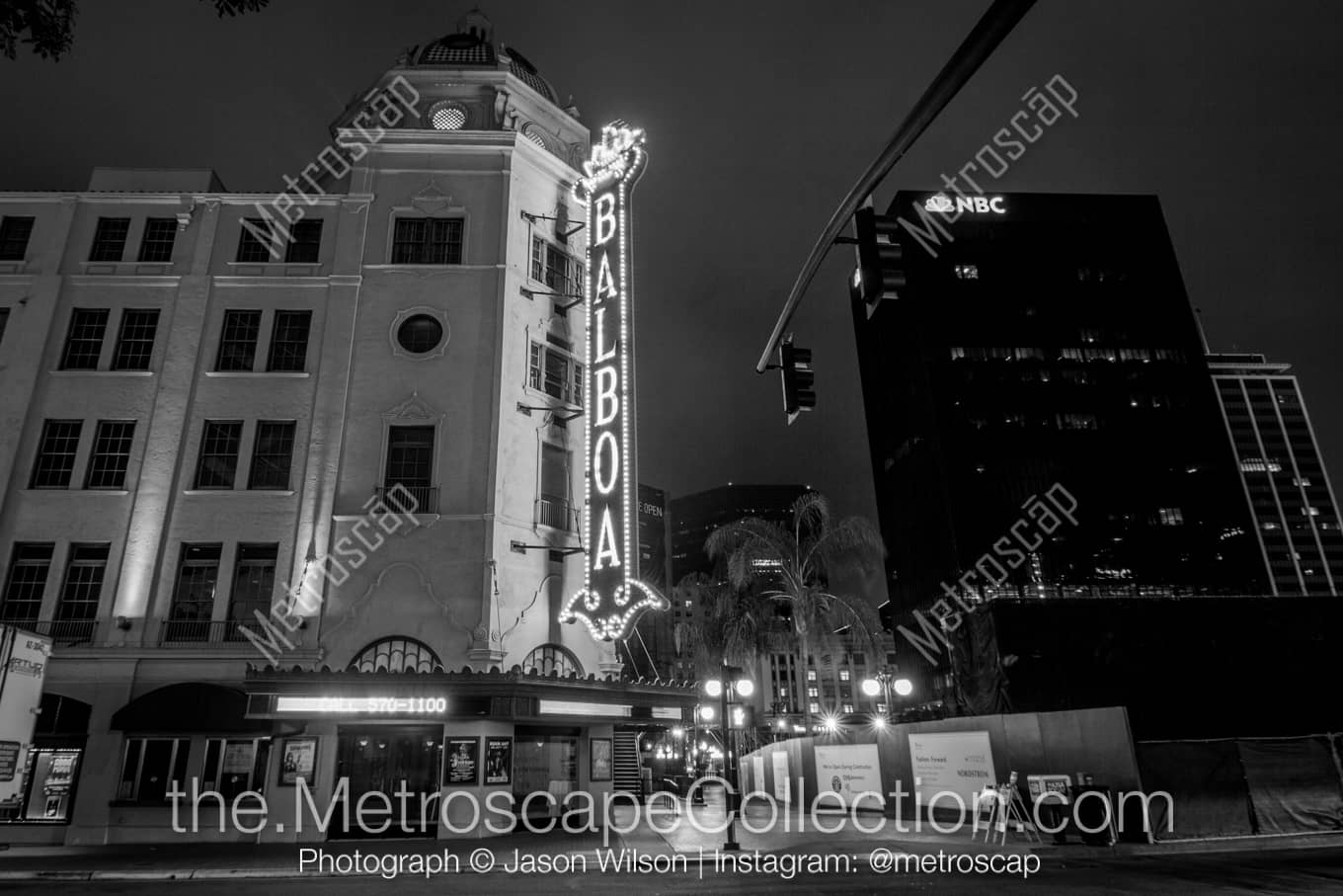 San Diego California Picture at Night