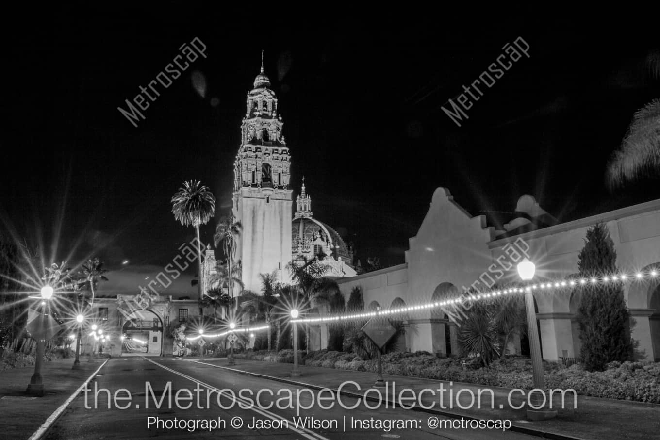 San Diego California Picture at Night