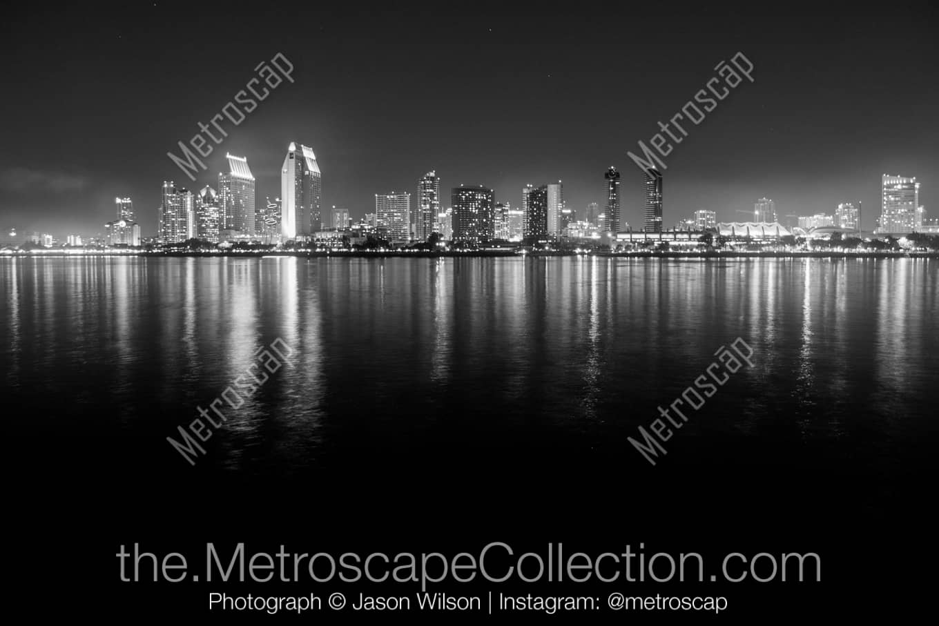 San Diego California Picture at Night