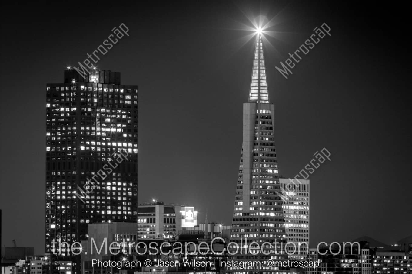 San Francisco California Picture at Night