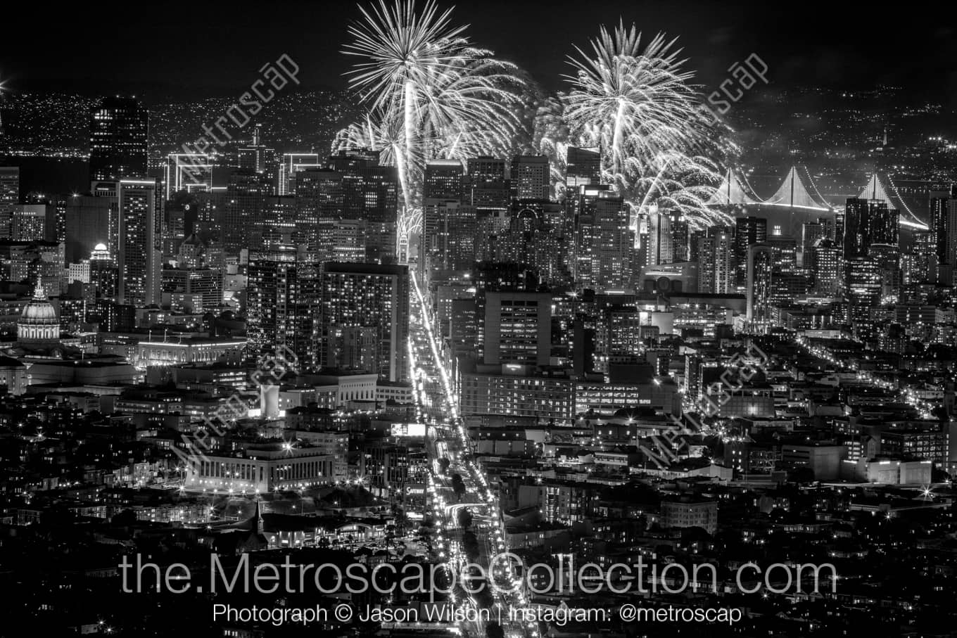 San Francisco California Picture at Night