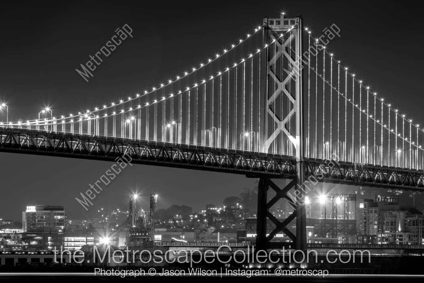 San Francisco California Picture at Night