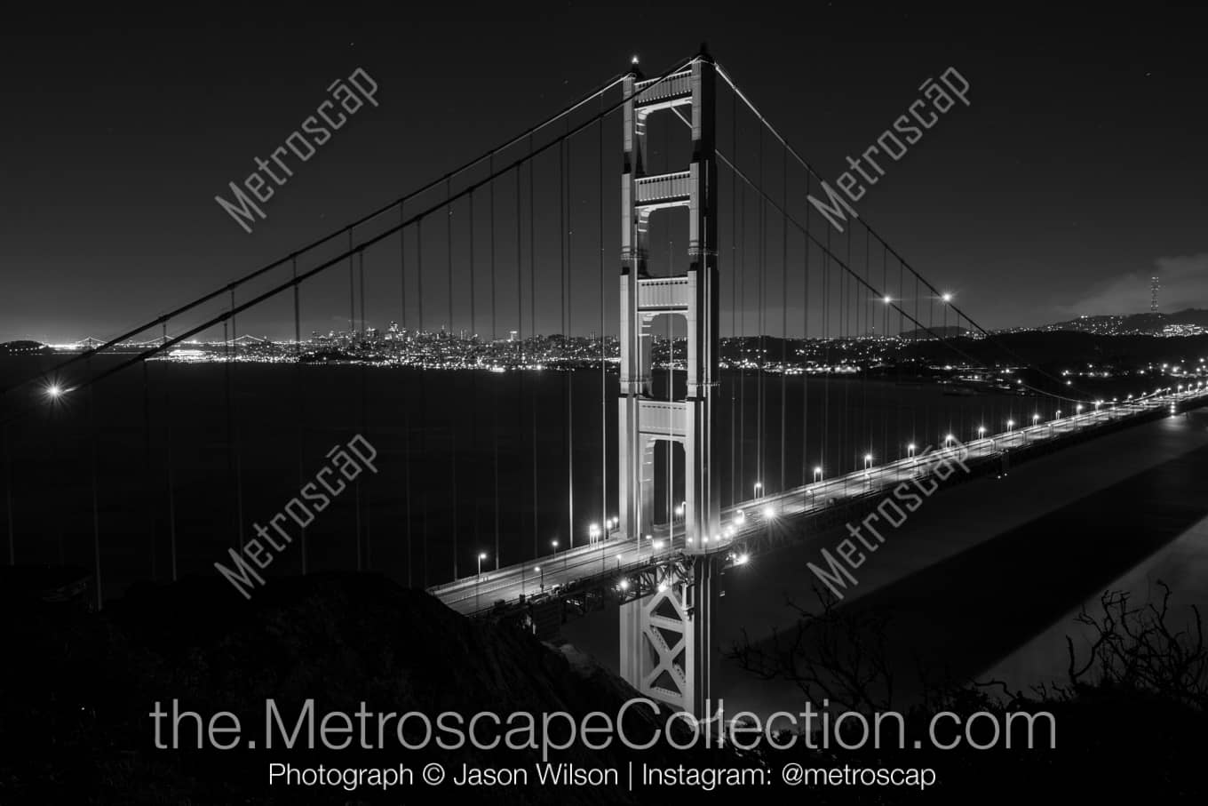 San Francisco California Picture at Night