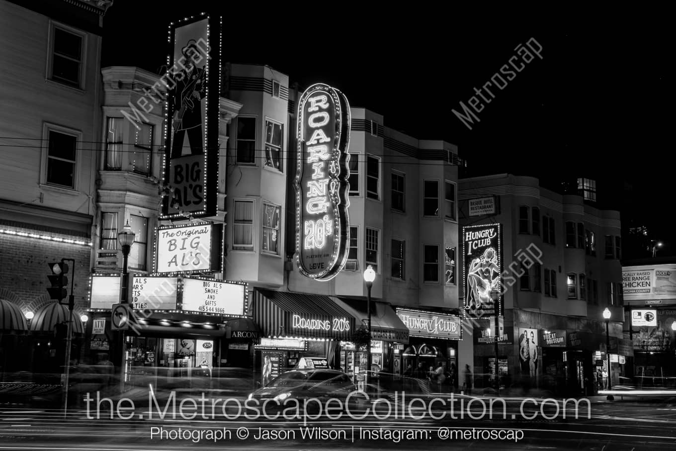 San Francisco California Picture at Night