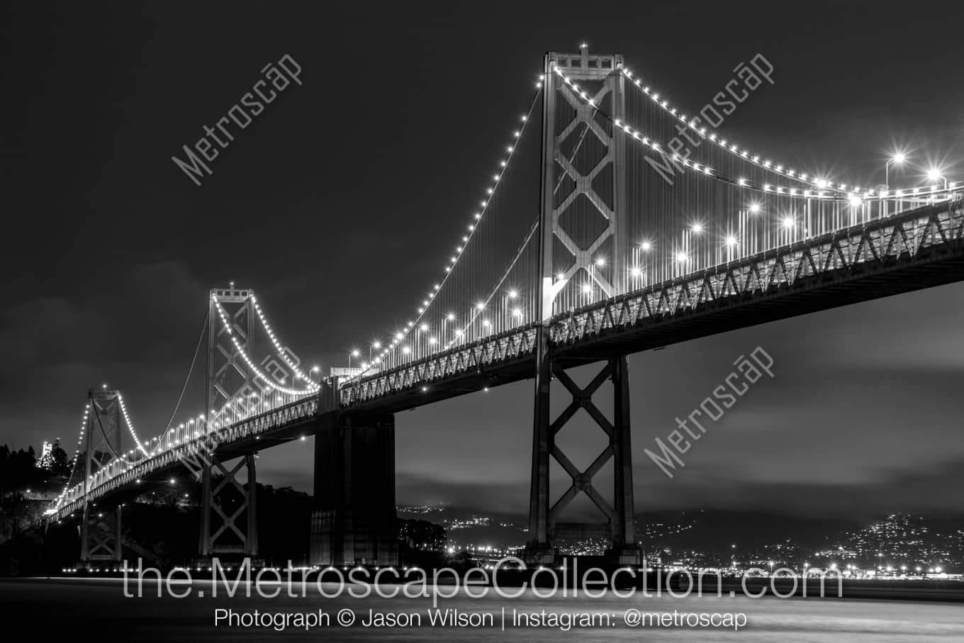 San Francisco California Picture at Night