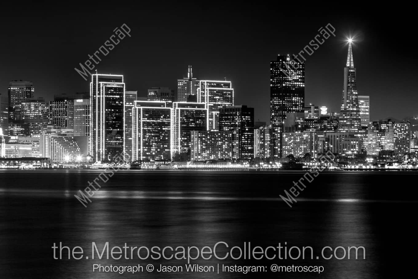 San Francisco California Picture at Night