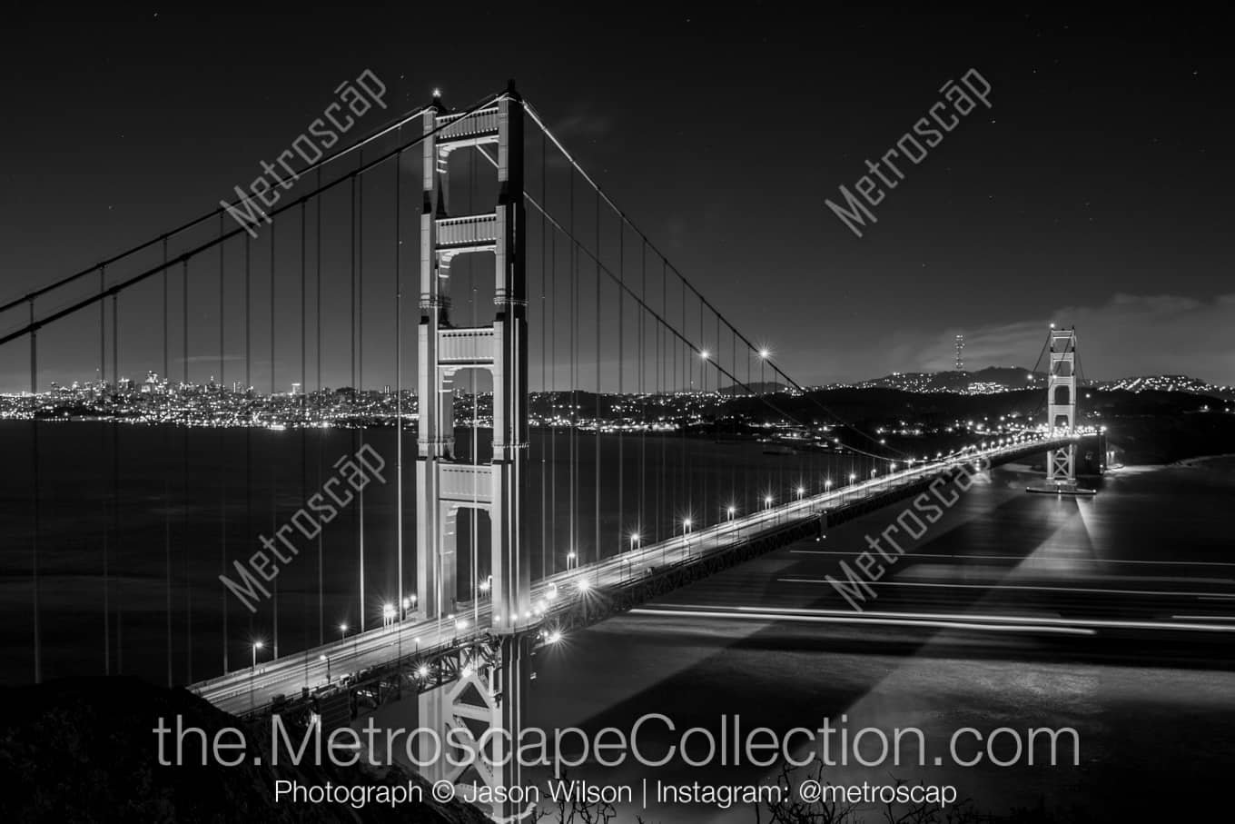 San Francisco California Picture at Night