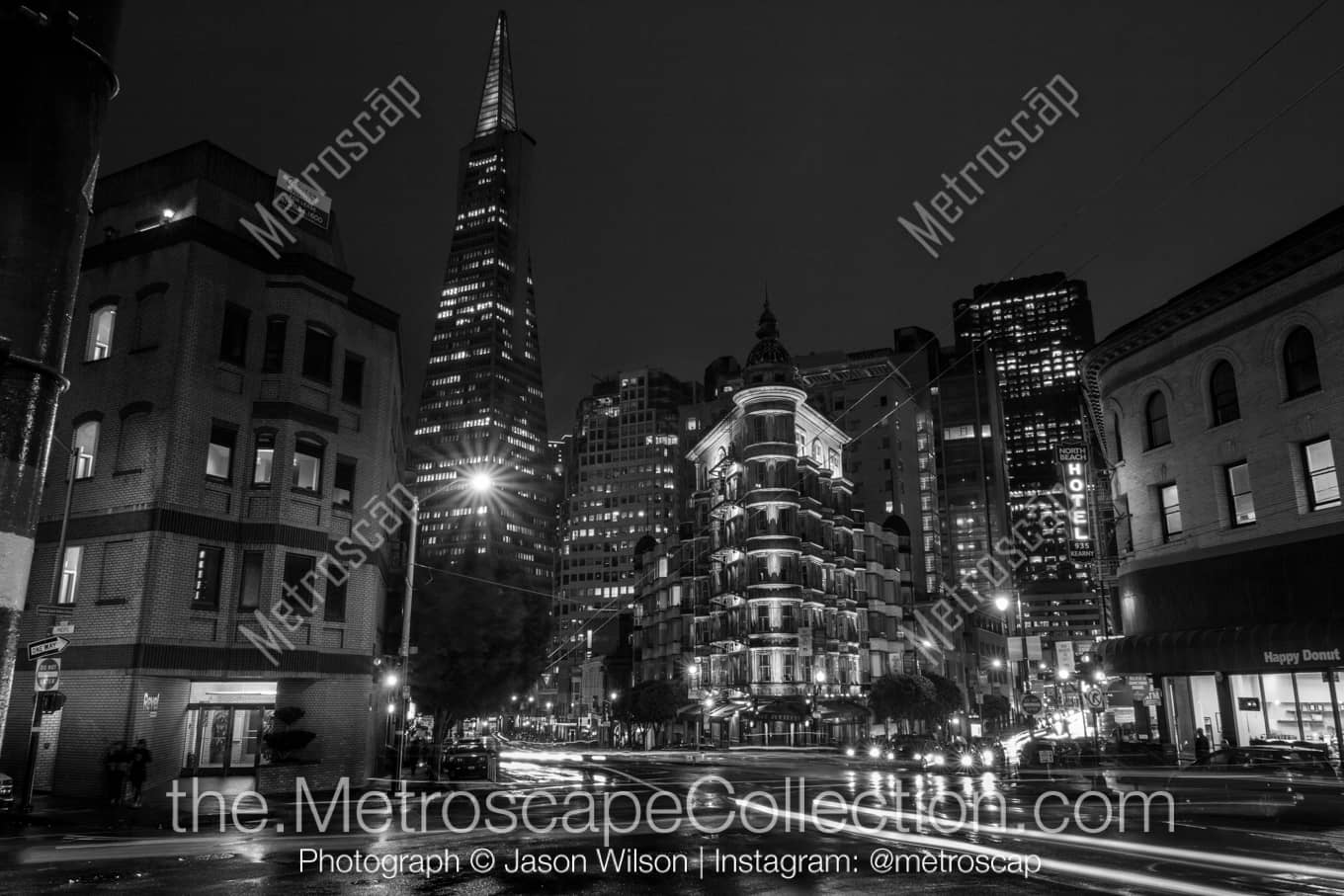 San Francisco California Picture at Night