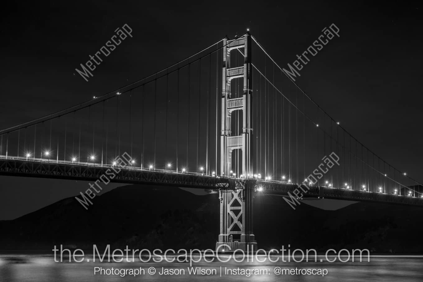 San Francisco California Picture at Night