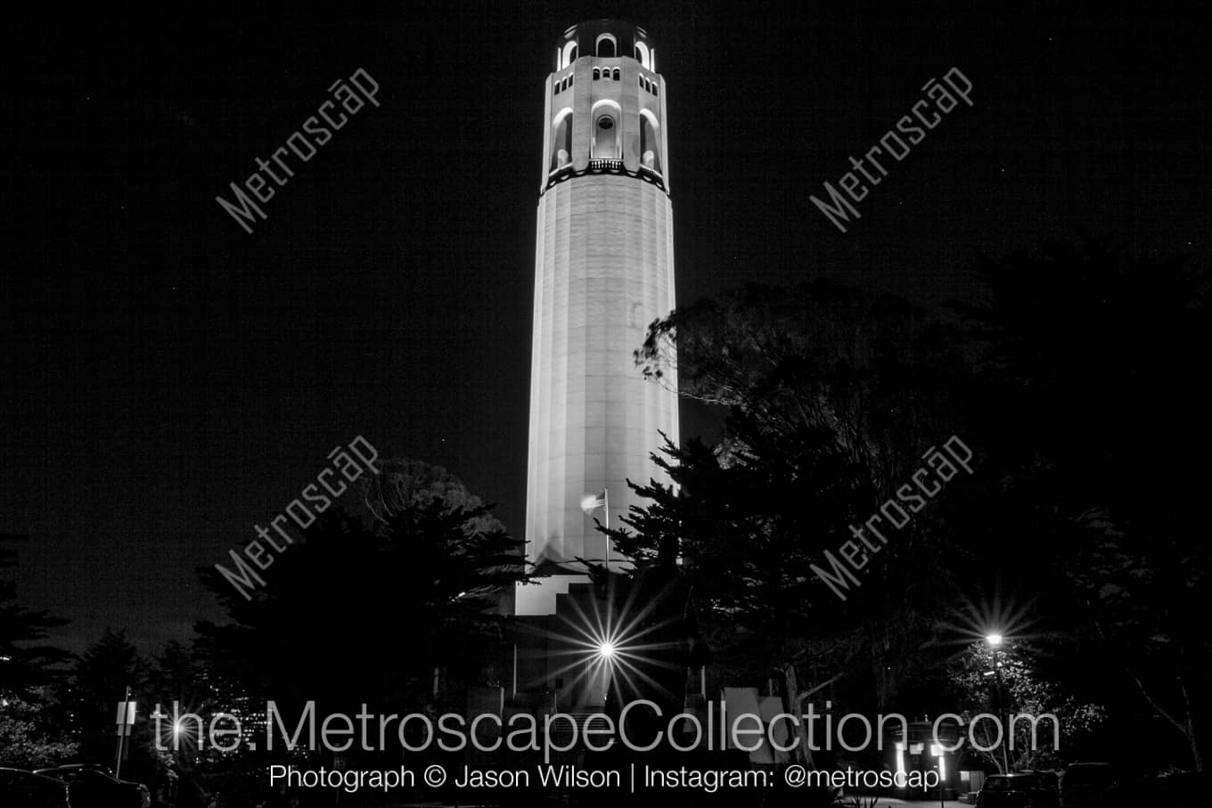 San Francisco California Picture at Night