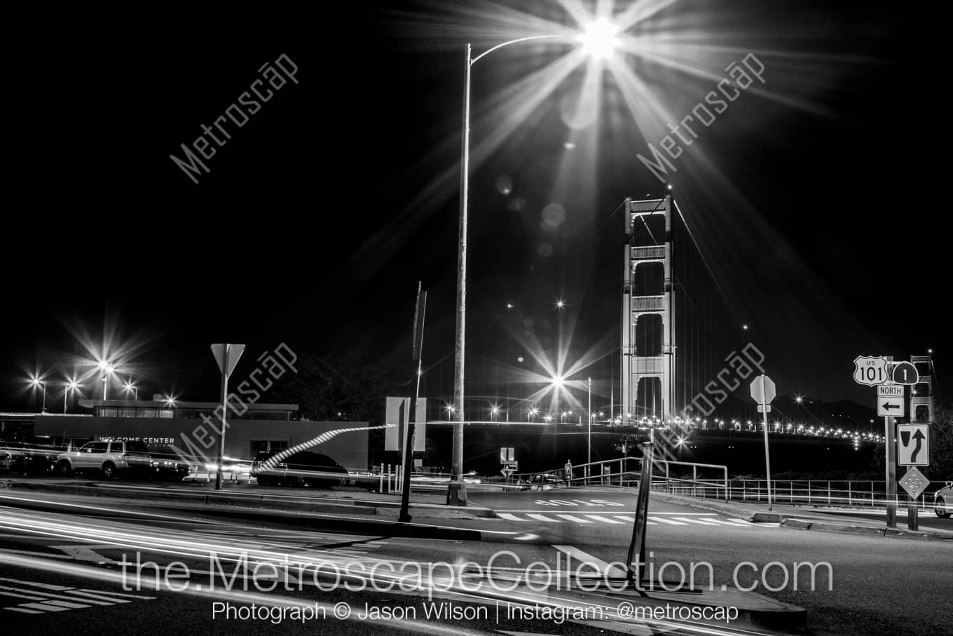 San Francisco California Picture at Night