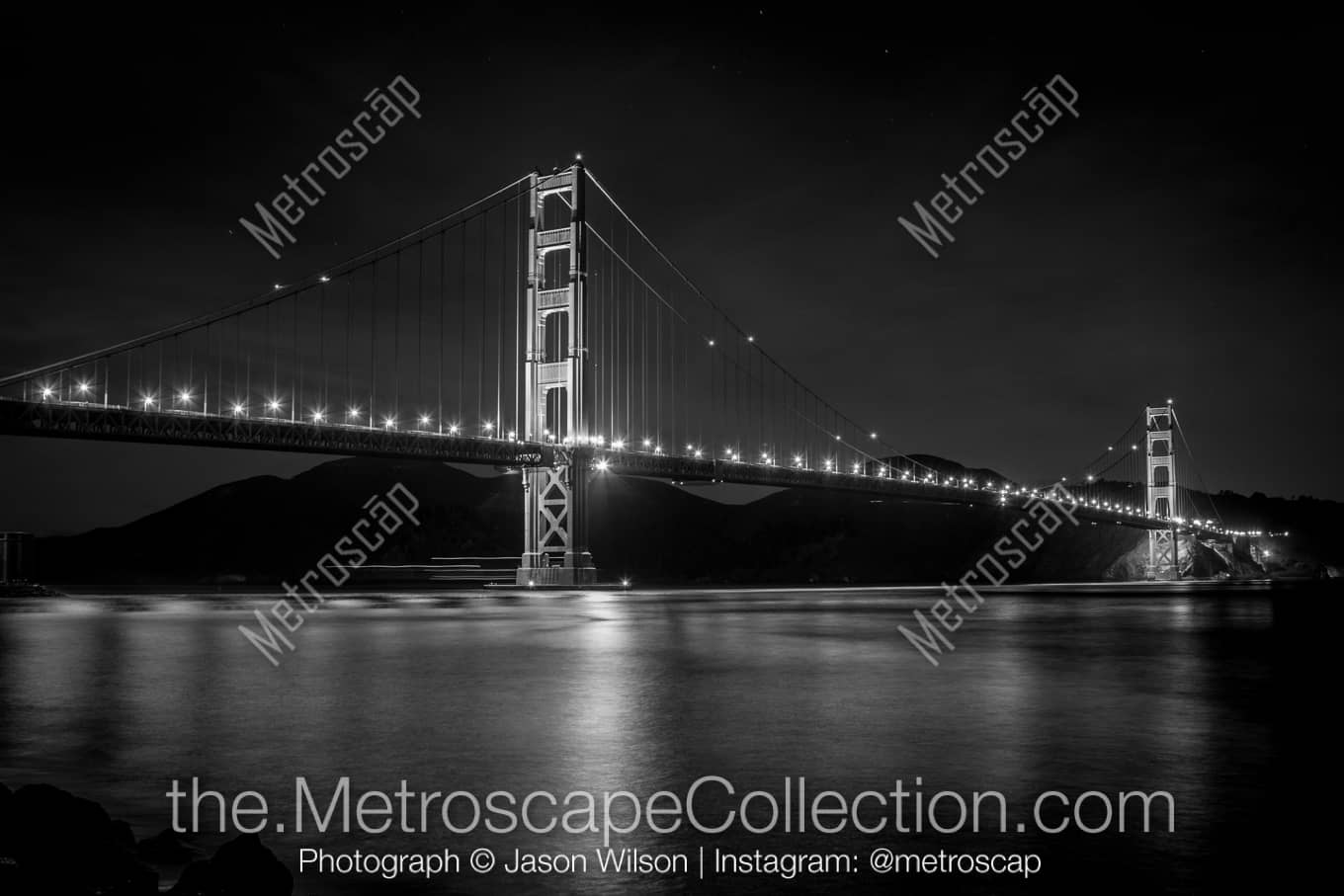 San Francisco California Picture at Night