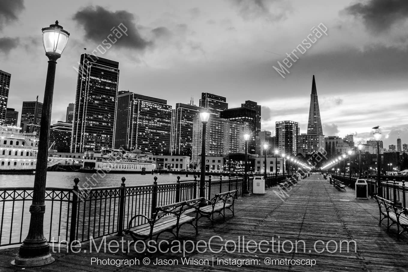 San Francisco California Picture at Night