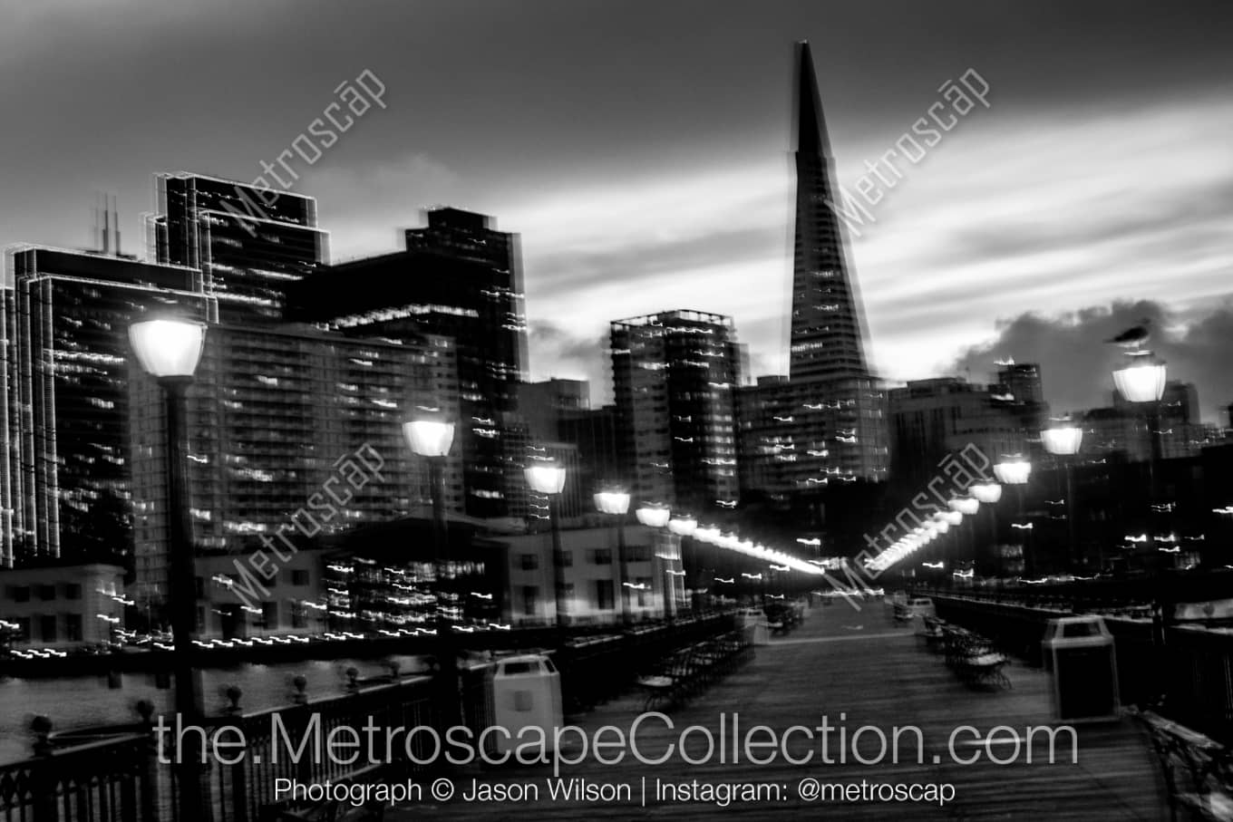 San Francisco California Picture at Night