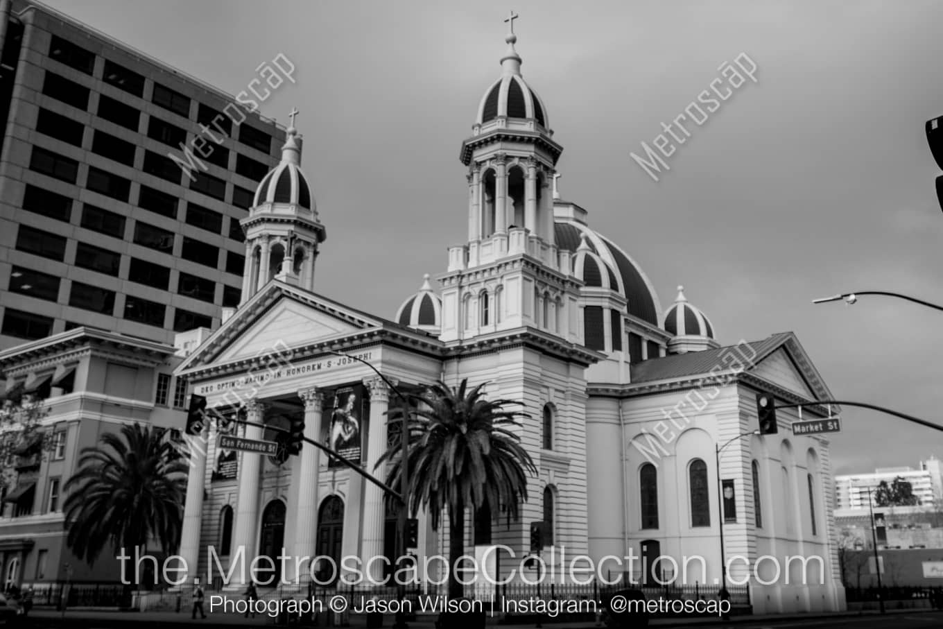 San Jose California Picture at Night