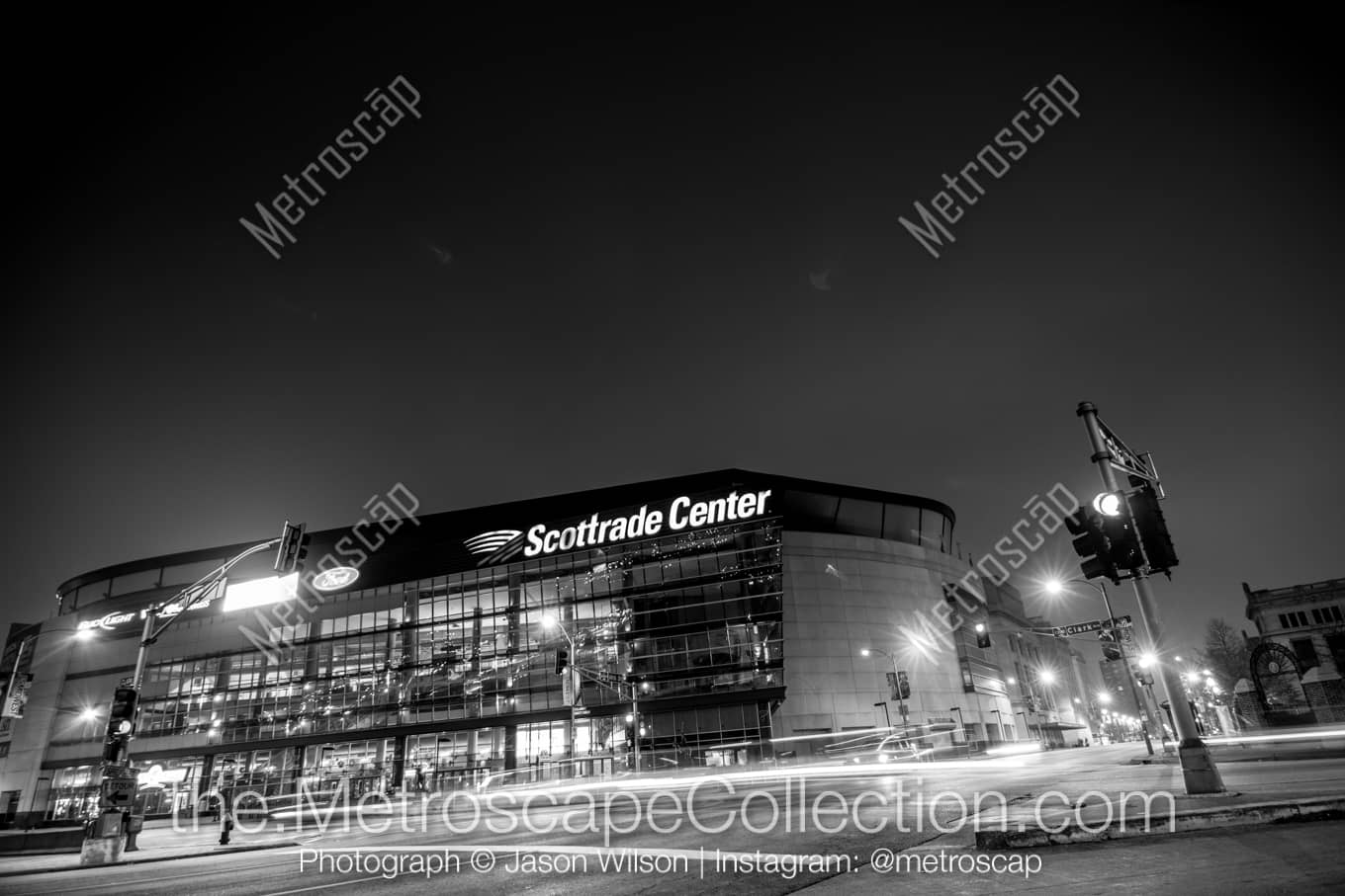 St Louis Missouri Picture at Night