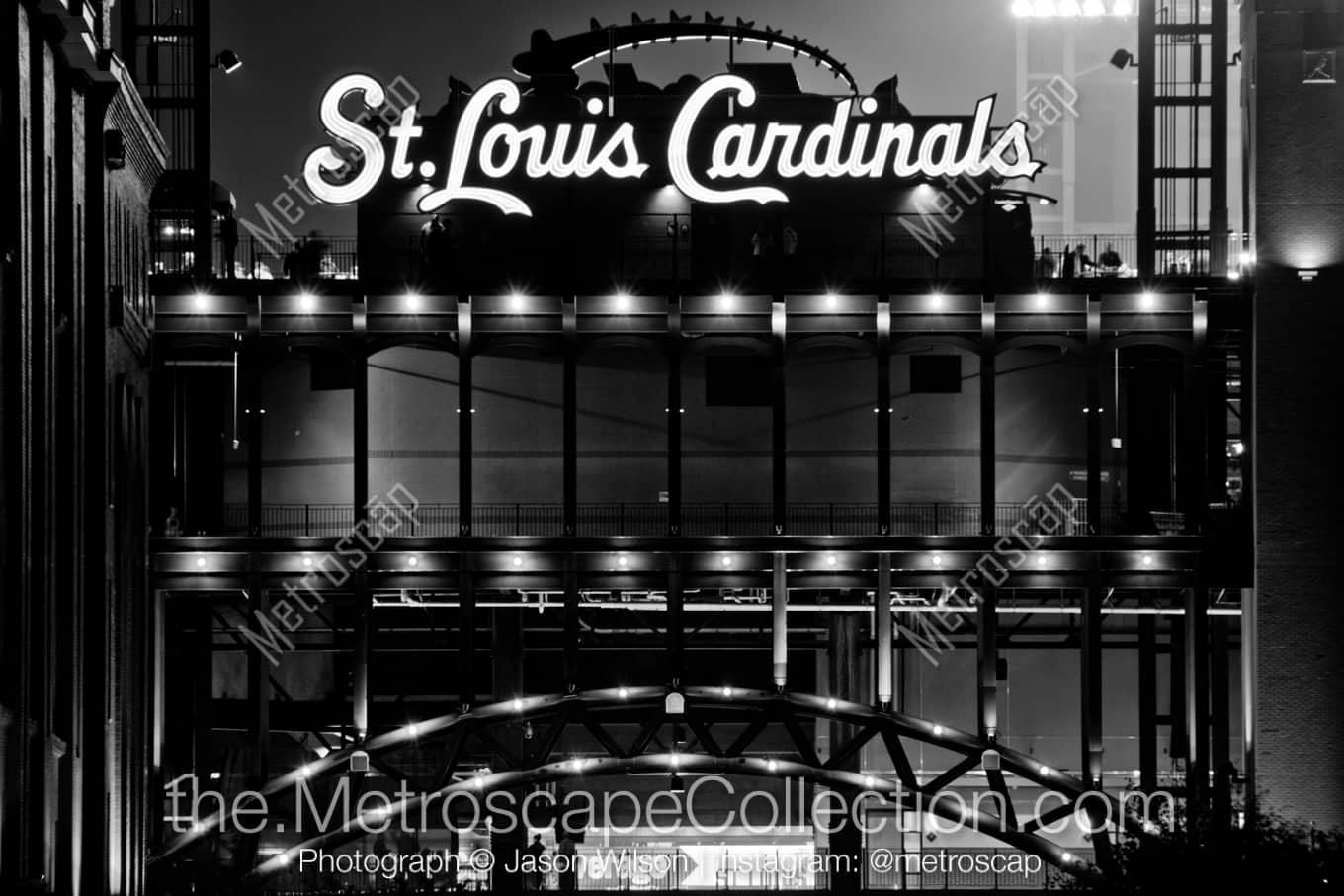 St Louis Missouri Picture at Night