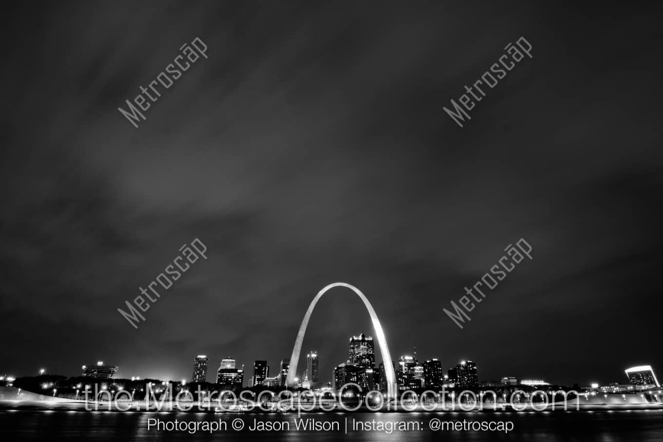 St Louis Missouri Picture at Night