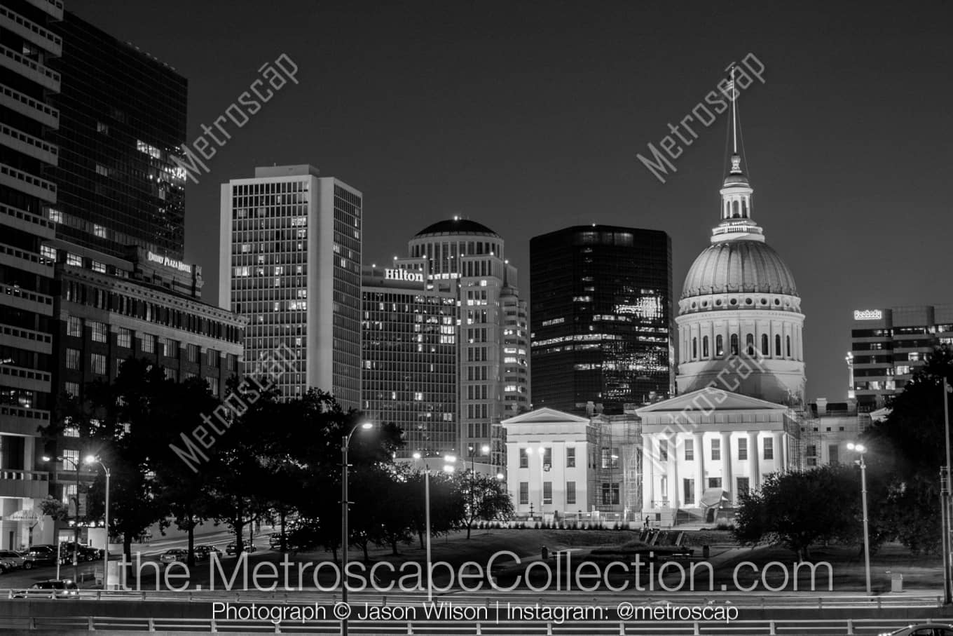 St Louis Missouri Picture at Night