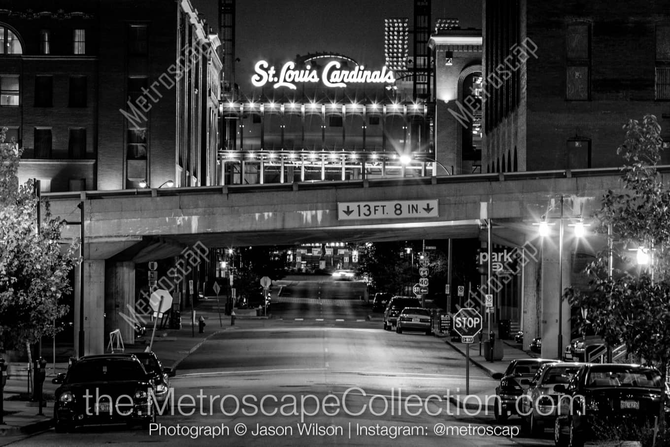 St Louis Missouri Picture at Night