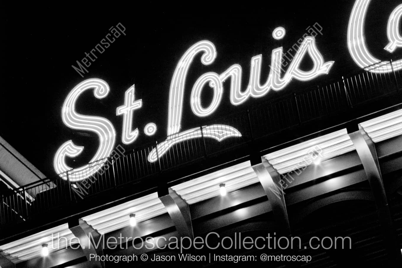 St Louis Missouri Picture at Night